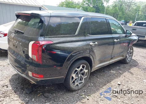 2022 Hyundai Palisade Calligraphy from USA, damaged, VIN KM8R7DHE9NU463194